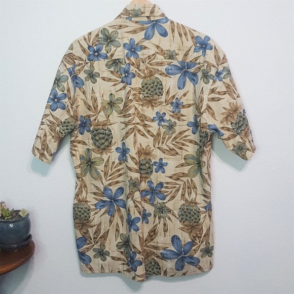 Half Moon Bay Men's Tropical Print Shirt - Picture 2 of 7